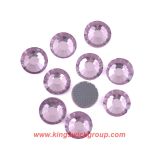 Ss4-Ss40 Amethyst High Quality DMC Flatback Strass Glue Back Hotfix Rhinestone Bulk Packing for Decorating