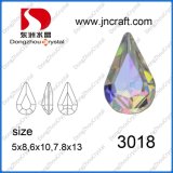 Dz-3018 Top Quality Ab Tear Drop Crystal Rhinestones for Wholesale