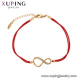 75590 Fashion Jewelry Beautiful CZ Stone Gold Costume Jewelry Bracelet