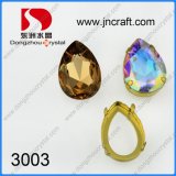 Factory Wholesale 13*18mm Rhinestone Jewelry Beads (DZ-3003)