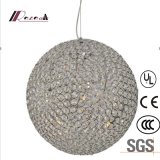 Modern Simple Hotel Decorative Crystal Round Indoor Pendant Lamp