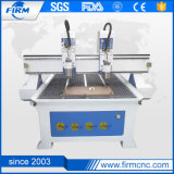 Two Heads Wood CNC Router Engraving Carving Machine