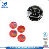 Made in China Popular Epoxy Logo Sticker Label