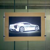 Hanging Magnetic Double Side LED Backlit Acrylic Exhibition Light Box