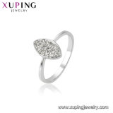 13462 Fashion Jewelry Rhodium CZ Smart Open Ring