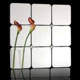 3mm/4mm/5mm/6mm Non Fogging Bathroom Beveled Mirror/Beveled Mirror Tiles (SMI-BMT001)