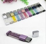 Rectangle Crystal USB Flash Drive with Logo Printed