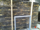 Natural Portoro Marble Slab for Countertop and Tile