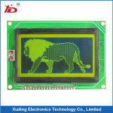 122X32 COB LCM Graphic LCD Display with Yellow-Green Background