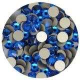 1440PCS Rhinestone Flatbacks Crystal Ss10 (2.8mm) Capri Blue No Hotfix