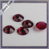 Beautiful Deep Blood Red Crystal Glass Gemstone