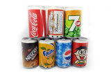 Mini Speaker Cans Coke Pepsi Fanta 7-up Zip-Top Speakers USB Portable Sound Box TF Card Speakers