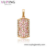 31835-14k Gold Jewelry Wholesale Latest Designs Single Stone Pendants