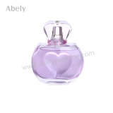 Private Label Designer Perfume with Heart Shape Glass Perfume Bottle