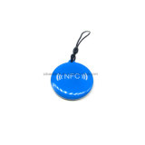 Rewritable 13.56MHz Ntag213 NFC Pet Tag RFID Epoxy Keyfob/Tag