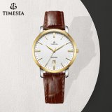 Custom Logo Wholesale Real Leather Strap Men Watch, Hot Sell Fashion Men's Watch 72812