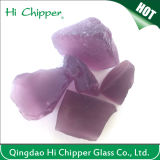 Purple Landsacping Natural Sea Glass Rocks