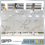 Hot Sale Price Calacatta White Artificial Quartz Slab for Wall Tiles