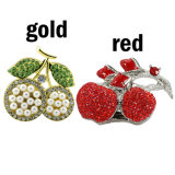 Jewelry Fruit Cherry Model Crystal USB Flash Stick