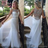 Fashion Prom Party Gowns Crystals Chiffon Sequins Evening Dresses E2015j