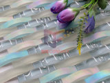 Curve Shape Crystal Glass Mosaic Tiles (CFG11)