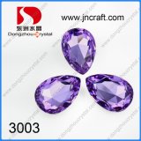 Pointed Back Violet Pear Drop Fancy Stone Mixed Colours and Sizes