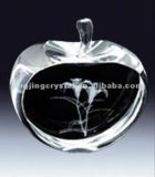 Crystal Apple for Christmas Gift