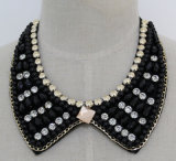 Fashion Bead Crystal Costume Jewelry Necklace Collar (JE0091)