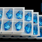 China Decorative Point Back Axe Shape Crystal Stone Beads for Jewelry