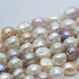 13-14mm Multi-Color Baroque Cultured Large Pearl Strands (E190019)