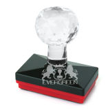 Crystal Handle Flash Stamps 20*50mm