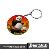 Bestsub 47mm Round Plastic Promotional Sublimation Keychain (PYA47)