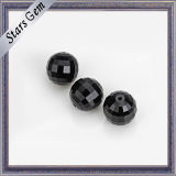 Low Price Black Crystal Glass Beads with Hole for Jewelry