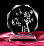 Crystal Award with Custom Logo