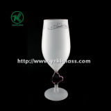 Single Wall Frosting Wine Glass (DIA6*21)