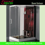 Corner Comfortable Square Walk in Hinge Steam Shower Box (TL-8809)