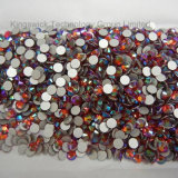 Flatback Crystal Rhinestones in High Quality Lt Siam Ab 5mm