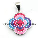 Custom Shape Stainless Steel Enamel Pendant