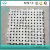 White Marble Mosaic/Glass Mosaic/Crystal White Marble/Art Mosaic for Wall Cladding/Bathroom