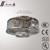 Modern Contemporary Hotel Lobby Round Crystal Pendant Lamp