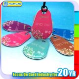 Door Identification 13.56MHz MIFARE Classic 1k crystal RFID key fob tag