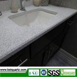 White Sparkle Quartz Vanity Top