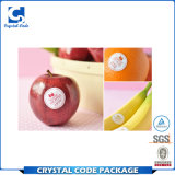 Logo Printing Waterproof Adhesive Fresh Fruit Sticker Label