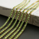 Factory Supply Ss18 Crystal Diamond Rhinestone Cup Chain