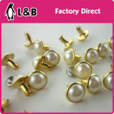 Metal Rhinestone Crystal Pearl Rivet