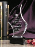 Wholesale Souvenir Award Manufacturer China Custom Glass Crystal Award Trophy