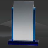 River Rectangle Crystal Award (T-WPUR609)