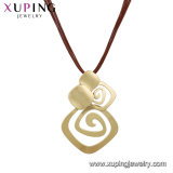 Necklace-00628 Xping Rhodium Color Elegnat Necklace