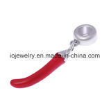 Cute Red Pepper Charm with Stainless Steel