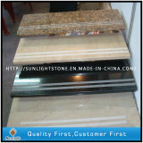 Black/Grey/Yellow Granite/Marble Stair Tread with Sandblasted Antislip